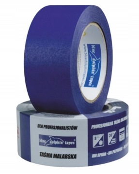 Taśma Papierowa Malarska BLUE DOLPHIN 30mm x 50m wytrzymała mocna trwała