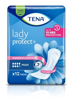 Podpaski specjalistyczne TENA Lady Protect+ Maxi 12 sztuk
