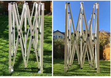 Палатка садовая Rot Service зеленая 3х3 м