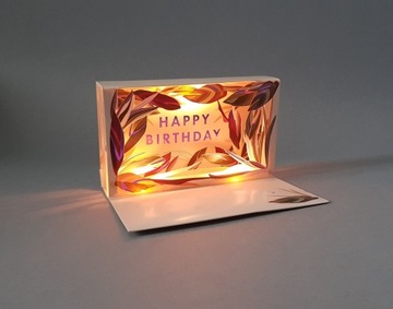 На дни рождения 14, 16, 18, 20, 30, 40, 50, 60, 70 открытка на день рождения супер 3D открытки