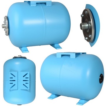 HYDROFOR 50L ZBIORNIK DO WODY PRZEPONOWY POZIOMY HYDROFOROWY 50 L STAL