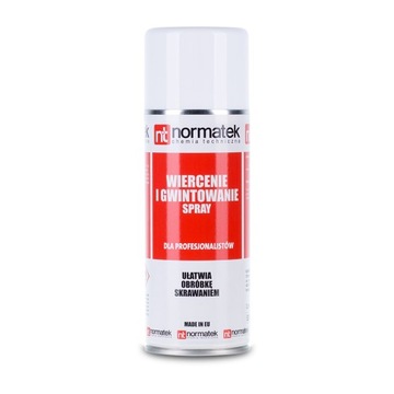 ŚRODEK OLEJ DO WIERCENIA I GWINTOWANIA SPRAY 400 ml SKUTECZNE SMAROWANIE