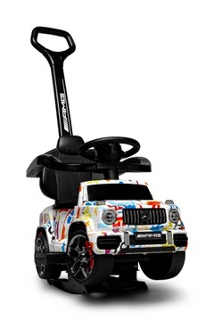 XXXL MERCEDES G63 AMG с коляской, поворотной ручкой, камуфляжный лак