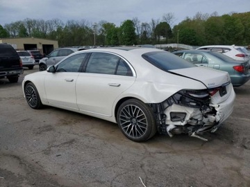 Mercedes Klasa S W223/V223 2022 Mercedes-Benz Klasa S 2022r., 4x4, 4.0L 4.0 Hybryda 496KM, zdjęcie 3