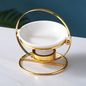 Metalowy palnik na olejki eteryczne Tealight Opcja 5 Złoty