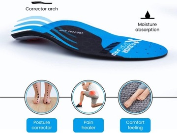 Wkładka Sport Pro trail – biegowa PRONATOR do biegania r. 46