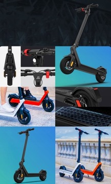Электрический самокат Kixin X9 plus 500 Вт 36 В 15,6 Ач 40 км/ч 100 км