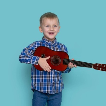 23-дюймовая деревянная акустическая гитара