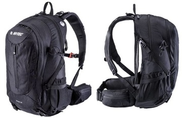 PLECAK TURYSTYCZNY HI-TEC ARUBA30 TREKKINGOWY CZARNY PODRÓŻNY POKROWIEC
