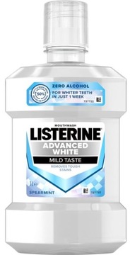 LISTERINE ADVANCED WHITE MILD TASTE PŁYN DO PŁUKANIA JAMY USTNEJ WHITE