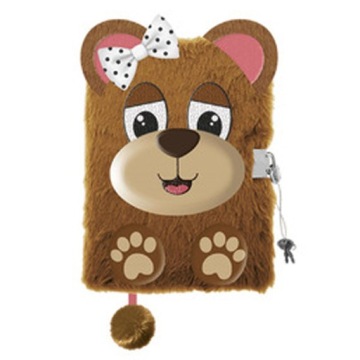 Щоденник з замочком A5 FRIEND BEAR ST. MAJEWSKI