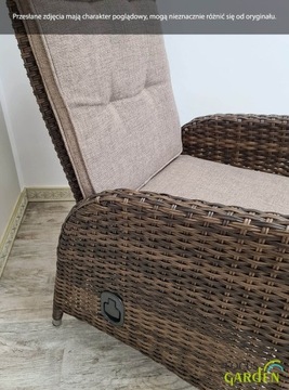 MALTA DUO GARDEN МЕБЕЛЬ комплект для сада на террасе Кресло из техноротанга