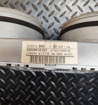 6E0919860 PŘÍSTROJOVÁ DESKA 1.2 TDI 3L 45 1999 VW LUPO (6X1 6E1)