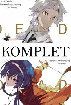 BUNGOU STRAY DOGS DEAD APPLE TOMY 1-3 NOWE MANGI