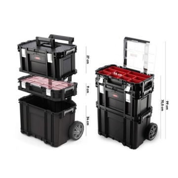 СОЕДИНИТЕЛЬНАЯ ПРОКАТНАЯ СИСТЕМА KETER НАБОР ЯЩИКОВ ДЛЯ ИНСТРУМЕНТОВ