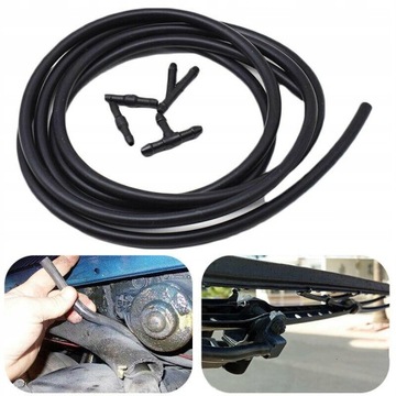 УНИВЕРСАЛЬНЫЙ ШЛАНГ ДЛЯ ШАЙБЫ, СОЕДИНИТЕЛИ 2М