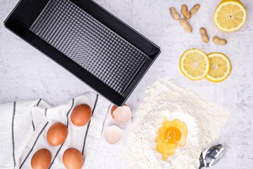 ПРОТИВЕНЬ ФОРМА ДЛЯ ХЛЕБА 30x14,5x10 СМ, ЧЕРНЫЙ ДЛЯ ТОРТОВ