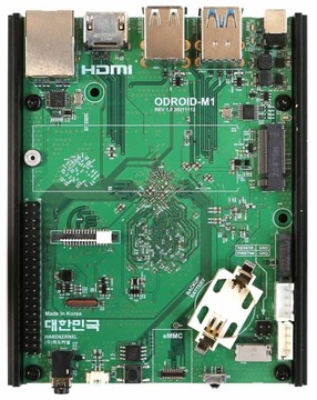 Odroid M1 — миникомпьютер с процессором 4 ГБ оперативной памяти