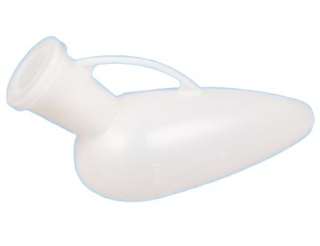 KACZKA SANITARNA 1200ML MĘSKA Z UCHWYTEM I KORKIEM