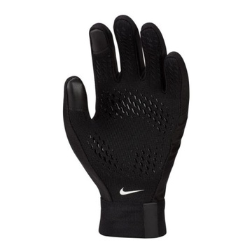 Rękawiczki piłkarskie Nike Therma-FIT Academy Junior czarne DQ6066 010 Ręka