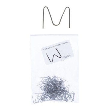 СКОБЫ ПЛАСТИКОВЫЕ СВАРОЧНЫЕ 8 ВИДОВ 800 ШТ.