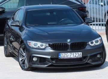 BMW Seria 4 F32-33-36 Coupe 428i 245KM 2016 BMW 428i 245ps xDrive M-Pakiet M-Performance Krajowy Skóra Hi-Fi Kamera F1