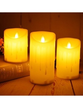 Wkład led do zniczy Vipolimex 15 cm