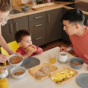 Бумажный вкладыш для аэрофритюрницы 160 шт. Вставки для NINJA AirFryer