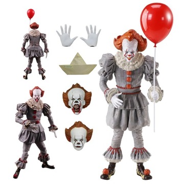 IT PENNYWISE CLOWN ULTIMATE 2017 МОДЕЛИ КОЛЛЕКЦИЯ ФИГУР ИЗ КИНО 18 СМ