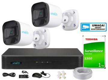 Zestaw Monitoringu Zewnętrzny IP 5MP Mikrofon IR30