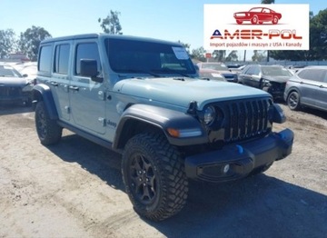 Jeep 2023 Jeep Wrangler 2023r., 4XE 4X4, od ubezpieczalni 2.0 Benzyna 270KM