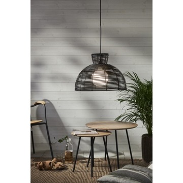 Szwedzki klosz Rattanowy lampy RUNDE IP44 47 cm