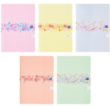 BRULION B5/96K KRATKA FLORAL (5SZT) OXFORD