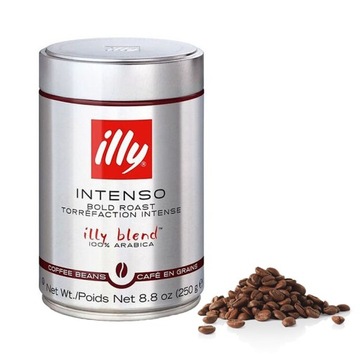 Кофе illy Espresso Intenso Dark в зернах 250г