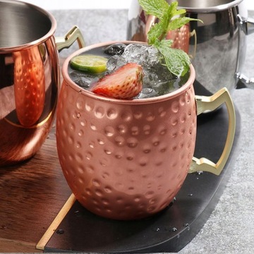 kubków Miedziane Moscow Mule zestaw 4