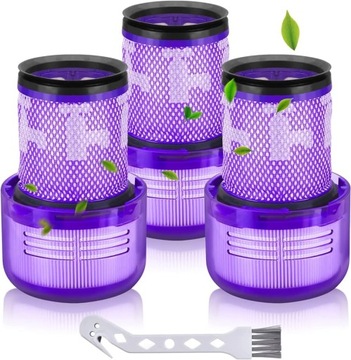МОЮЩИЙСЯ ФИЛЬТР 3 шт. HEPA ДЛЯ DYSON V12 Detect Slim #DY-971517-01&97151701