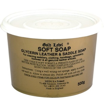 mydło glicerynowe do siodeł GOLD LABEL 500g