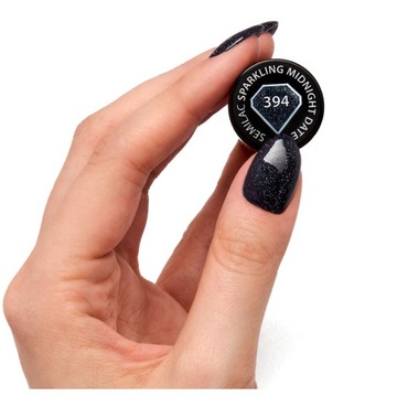 SEMILAC LAKIER HYBRYDOWY 394 MIDNIGHT DATE 7ml