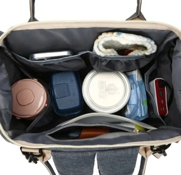 Рюкзак, сумка-коляска с пеленальным столиком, дорожная для мамы и папы.