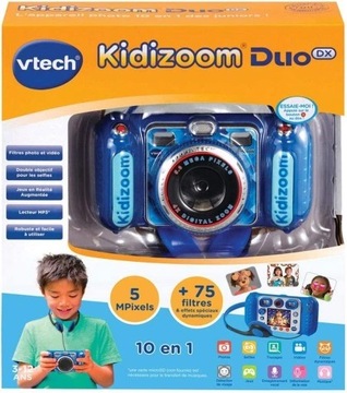 Aparat fotograficzny dla dzieci VTech Kidizoom Duo Pro 5 Mpx niebieski