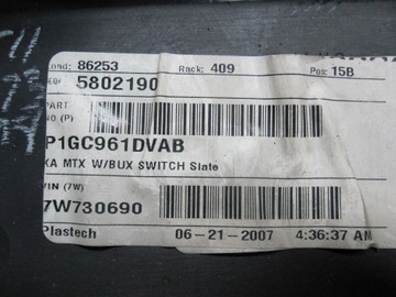 DODGE NITRO 08R PANEL CENTRÁLNÍ PŘEPÍNAČ POHON 04602962AA