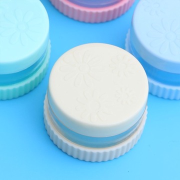 Дорожные баночки Силиконовая кремовая коробочка