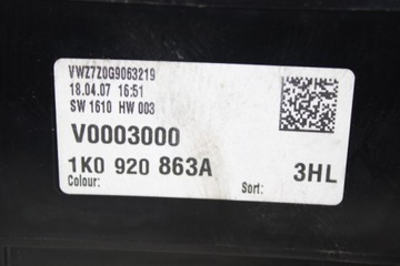 BUDÍKY VOLKSWAGEN JETTA V 1.6