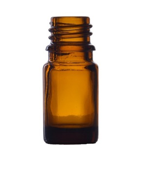 Butelka szklana brązowa na olejek 5 ml x 50 szt