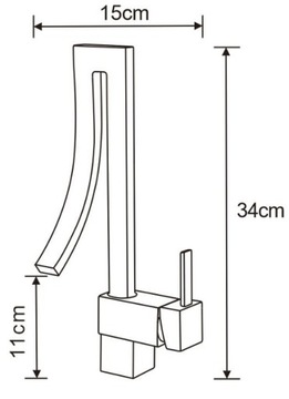 ЭЛЬБРУС УМЫВАЛЬНИК ФАТТЕР, ЗОЛОТАЯ ЛАТУНЬ, 2 сорт.