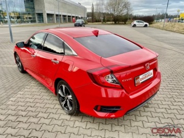 Honda Civic X Sedan 4d Facelifting 1.5 VTEC TURBO 182KM 2019 Honda Civic 1.5ivtec 183KM Polski salon 1 wl serwis bogata wersja zamiana., zdjęcie 9