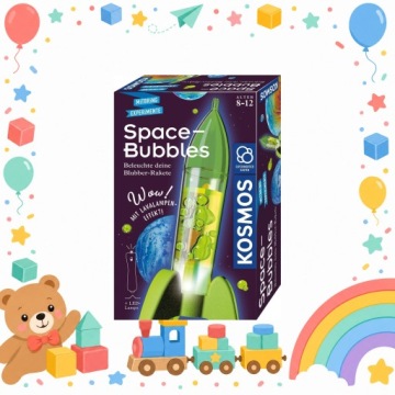 Космос SPACE BUBBLES набір науковий лампа LED ефекти кольорові +електронна книга