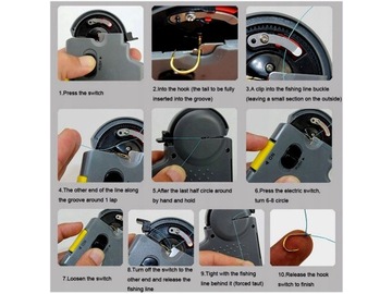 Wiązarka elektryczna do haczyków Mistrall IDEALNA NA PREZENT!