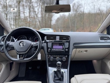 Volkswagen Golf VII Hatchback 3d 1.4 TSI BlueMotion Technology 150KM 2014 Volkswagen Golf 1.4 TSI 150KM, highline, skora, GRZANE FOTELE, polecam 1.4, zdjęcie 6