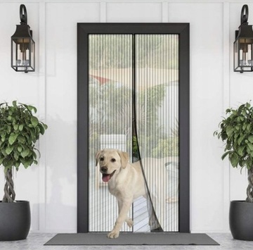 МОСКИТНАЯ СЕТКА ДЛЯ БАЛКОННЫХ ДВЕРЕЙ, МАГНИТНАЯ, С СИЛЬНЫМ МАГНИТОМ, 210x100